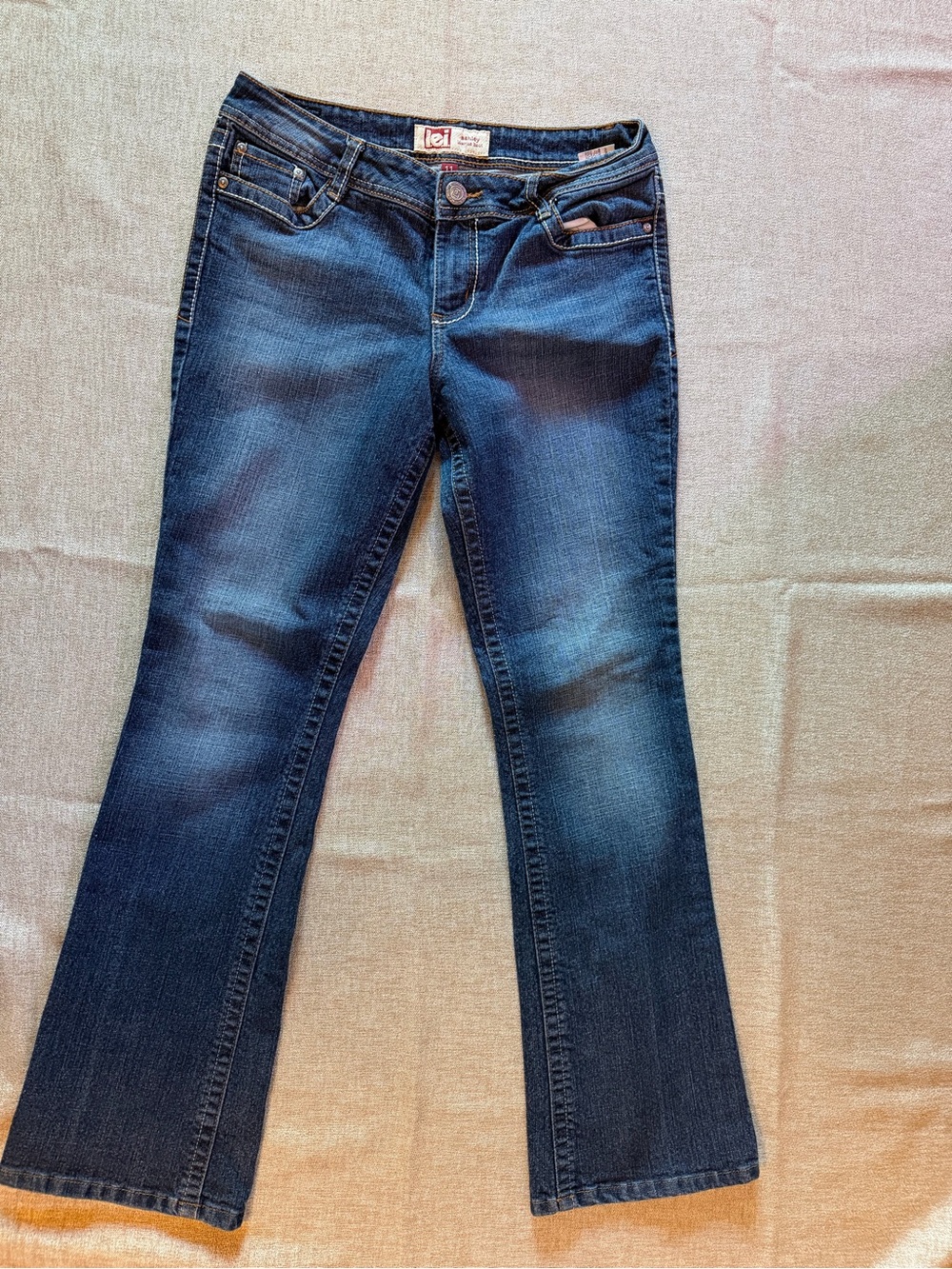 Lei Ashley Low-Rise Boot Regular Juinors Size 11 Jeans.